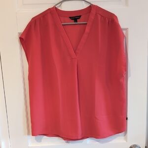 Women's Coral Sleeveless Top